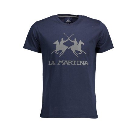 LA MARTINA T-SHIRT MANICHE CORTE UOMO BLU
