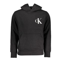 CALVIN KLEIN FELPA SENZA ZIP UOMO NERO