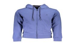 U.S. GRAND POLO FELPA CON ZIP UOMO BLU