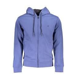 U.S. GRAND POLO FELPA CON ZIP UOMO BLU
