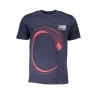 CAVALLI CLASS T-SHIRT MANICHE CORTE UOMO BLU