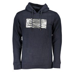 CAVALLI CLASS FELPA SENZA ZIP UOMO BLU