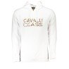 CAVALLI CLASS FELPA SENZA ZIP UOMO BIANCO
