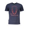 CAVALLI CLASS T-SHIRT MANICHE CORTE UOMO BLU