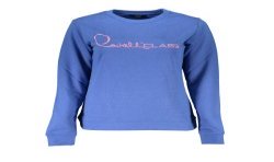 CAVALLI CLASS FELPA SENZA ZIP DONNA BLU