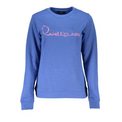 CAVALLI CLASS FELPA SENZA ZIP DONNA BLU