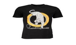 CAVALLI CLASS T-SHIRT MANICHE CORTE UOMO NERO