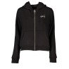 TOMMY HILFIGER FELPA CON ZIP DONNA NERO