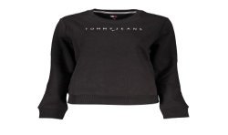 TOMMY HILFIGER FELPA SENZA ZIP DONNA NERO