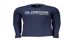 LA MARTINA T-SHIRT MANICHE LUNGHE UOMO BLU