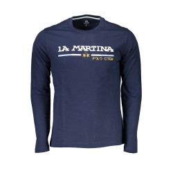 LA MARTINA T-SHIRT MANICHE LUNGHE UOMO BLU