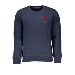 LA MARTINA FELPA SENZA ZIP UOMO BLU