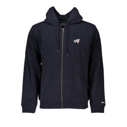 TOMMY HILFIGER FELPA CON ZIP UOMO BLU