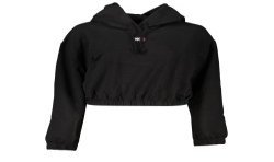 TOMMY HILFIGER FELPA SENZA ZIP DONNA NERO