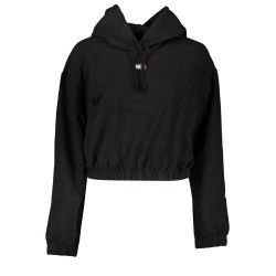 TOMMY HILFIGER FELPA SENZA ZIP DONNA NERO