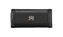 TOMMY HILFIGER PORTAFOGLIO DONNA NERO