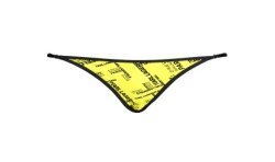 KARL LAGERFELD BEACHWEAR COSTUME PARTE SOTTO DONNA GIALLO