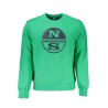 NORTH SAILS FELPA SENZA ZIP UOMO VERDE