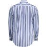 GANT CAMICIA MANICHE LUNGHE UOMO AZZURRO