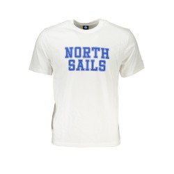NORTH SAILS T-SHIRT MANICHE CORTE UOMO BIANCO