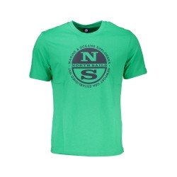 NORTH SAILS T-SHIRT MANICHE CORTE UOMO VERDE