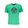 NORTH SAILS T-SHIRT MANICHE CORTE UOMO VERDE