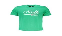 NORTH SAILS T-SHIRT MANICHE CORTE UOMO VERDE