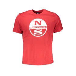 NORTH SAILS T-SHIRT MANICHE CORTE UOMO ROSSO