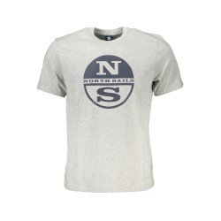 NORTH SAILS T-SHIRT MANICHE CORTE UOMO GRIGIO