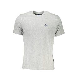 NORTH SAILS T-SHIRT MANICHE CORTE UOMO GRIGIO