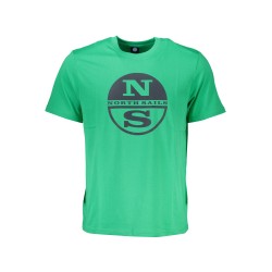 NORTH SAILS T-SHIRT MANICHE CORTE UOMO VERDE