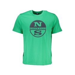NORTH SAILS T-SHIRT MANICHE CORTE UOMO VERDE