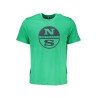 NORTH SAILS T-SHIRT MANICHE CORTE UOMO VERDE