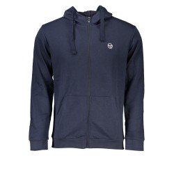 SERGIO TACCHINI FELPA CON ZIP UOMO BLU