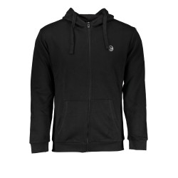 SERGIO TACCHINI FELPA CON ZIP UOMO NERO