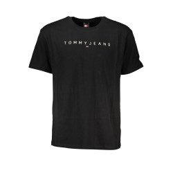 TOMMY HILFIGER T-SHIRT MANICHE CORTE UOMO NERO