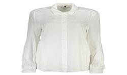 TOMMY HILFIGER CAMICIA MANICHE LUNGHE DONNA BIANCO