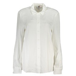 TOMMY HILFIGER CAMICIA MANICHE LUNGHE DONNA BIANCO