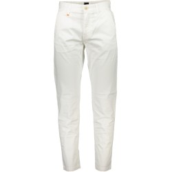 HUGO BOSS PANTALONE UOMO BIANCO
