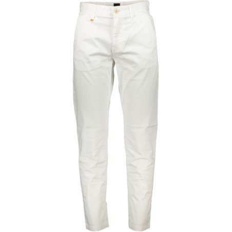 HUGO BOSS PANTALONE UOMO BIANCO