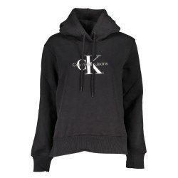 CALVIN KLEIN FELPA SENZA ZIP DONNA NERO