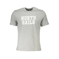 NORTH SAILS T-SHIRT MANICHE CORTE UOMO GRIGIO