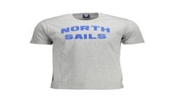 NORTH SAILS T-SHIRT MANICHE CORTE UOMO GRIGIO