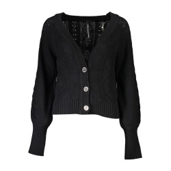 GUESS JEANS CARDIGAN DONNA NERO