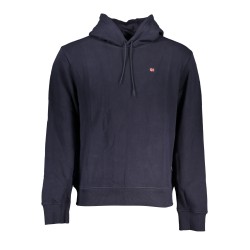 NAPAPIJRI FELPA CON ZIP UOMO BLU