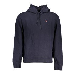 NAPAPIJRI FELPA CON ZIP UOMO BLU