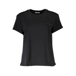 PATRIZIA PEPE T-SHIRT MANICHE CORTE DONNA NERO