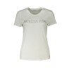 PATRIZIA PEPE T-SHIRT MANICHE CORTE DONNA BIANCO