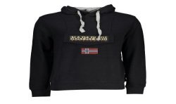NAPAPIJRI FELPA SENZA ZIP UOMO NERO