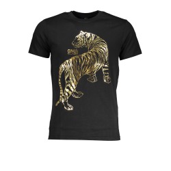 CAVALLI CLASS T-SHIRT MANICHE CORTE UOMO NERO
